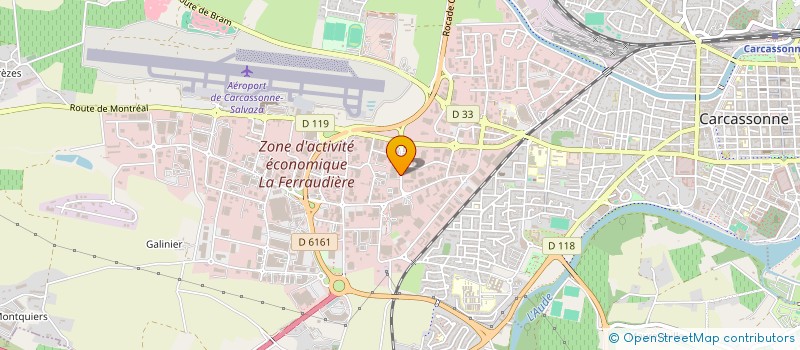 localisation de l'entreprise SCI INVESTI 11 à CARCASSONNE