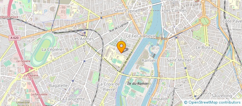 localisation de l'entreprise SCI INVESTI  TOULOUSE