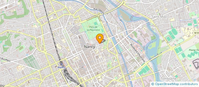 localisation de l'entreprise SCI INVESTI  NANCY