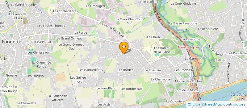 localisation de l'entreprise SCI INVESTI BEAUMANOIR à FONDETTES