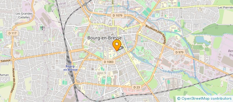 localisation de l'entreprise SCI INVESTI'REY à BOURG-EN-BRESSE