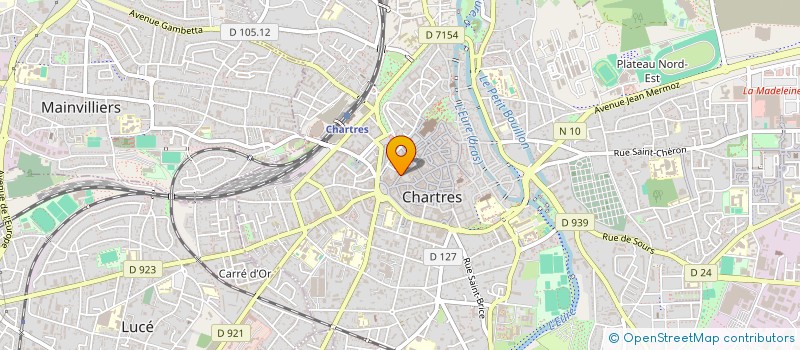 localisation de l'entreprise SCI INVESTIM à CHARTRES