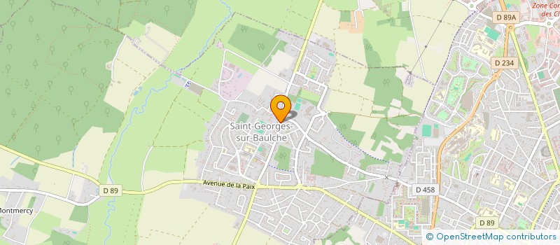 localisation de l'entreprise SCI INVESTIMMO  SAINT-GEORGES-SUR-BAULCHE