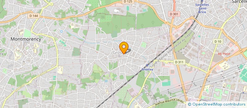 localisation de l'entreprise SCI INVESTIMMO à GROSLAY