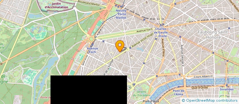 localisation de l'entreprise SCI INVESTIPHARM  PARIS