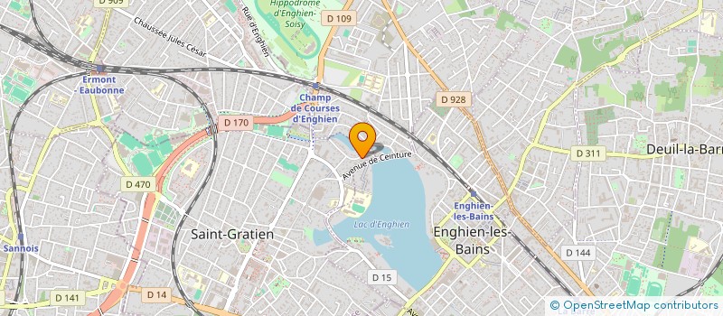 localisation de l'entreprise SCI INVESTIR EN ARGENTEUIL à SAINT-GRATIEN