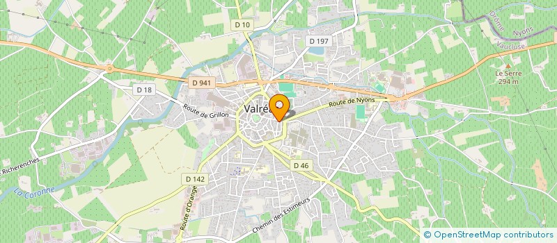 localisation de l'entreprise SCI INVESTIS à VALREAS