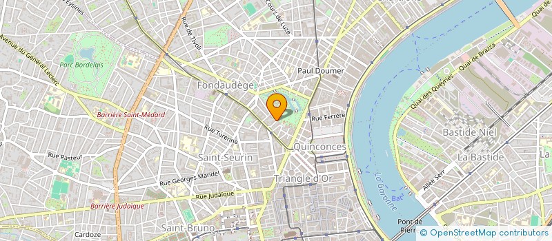 localisation de l'entreprise SCI INVESTISSEMENT AQUITAIN  SALLES