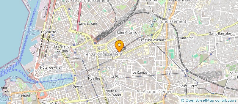 localisation de l'entreprise SCI INVESTISSEMENT IMMOBILIER URBAIN à MARSEILLE