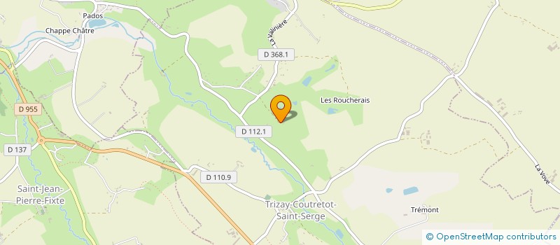 localisation de l'entreprise SCI INVESTISSEMENT PECHE à TRIZAY-COUTRETOT-SAINT-SERGE