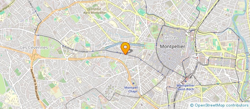 localisation de l'entreprise SCI INVESTISSEMENTS à MONTPELLIER