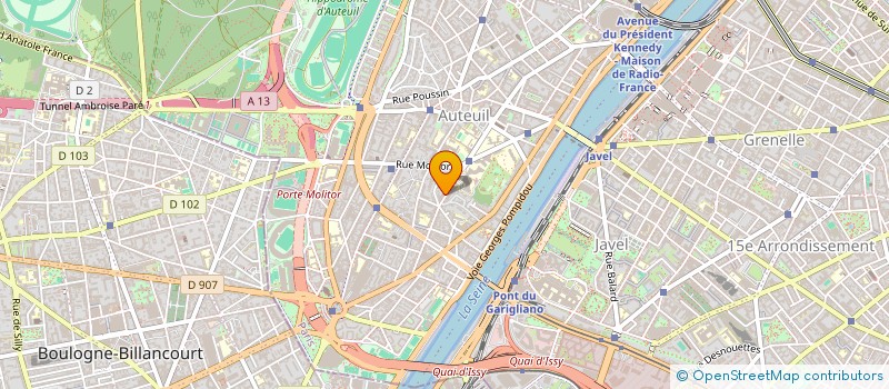 localisation de l'entreprise SCI INVESTISSEMENTS PETRARQUE  PARIS