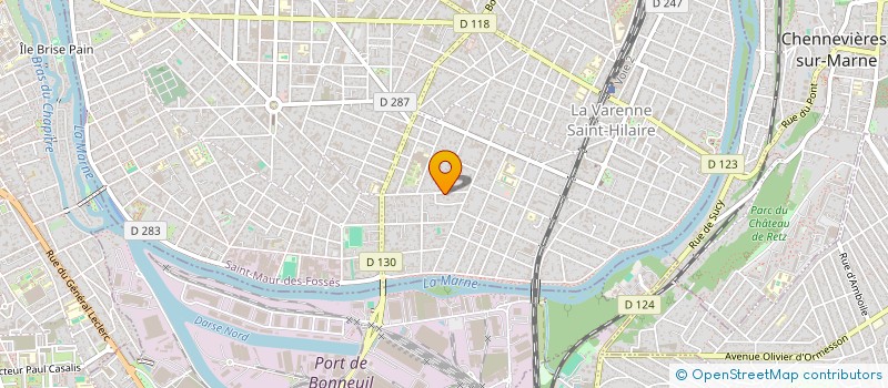 localisation de l'entreprise SCI INVESTISSEMENTS SAINT JACQUES à SAINT-MAUR-DES-FOSSES