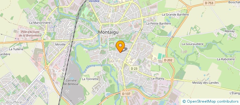 localisation de l'entreprise SCI INVICTUS à MONTAIGU-VENDEE