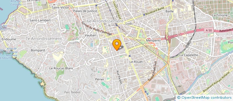 localisation de l'entreprise SCI INXS à MARSEILLE