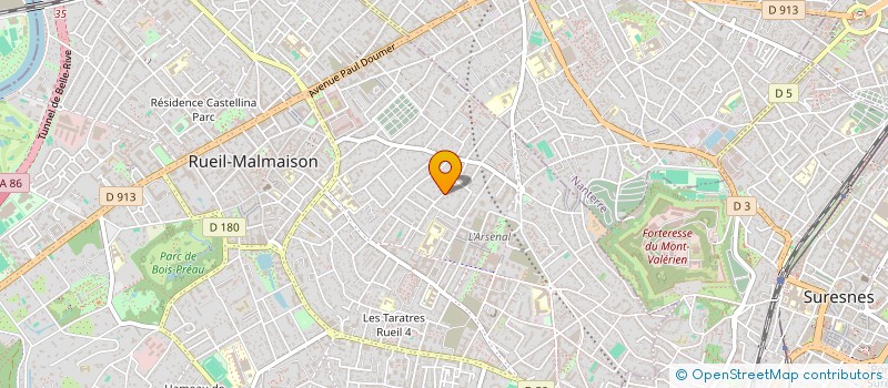 localisation de l'entreprise SCI INYA à RUEIL-MALMAISON