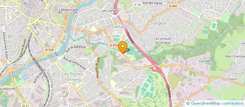 localisation de l'entreprise SCI IOA à LIMOGES