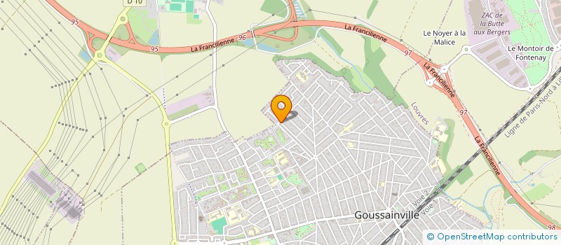 localisation de l'entreprise SCI IOAN  ARGENTEUIL