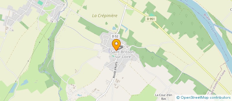 localisation de l'entreprise SCI IODA à SAINT-BRISSON-SUR-LOIRE