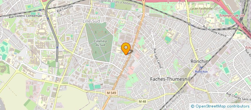 localisation de l'entreprise SCI IOLA à LILLE