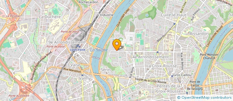 localisation de l'entreprise SCI IOTA  LYON