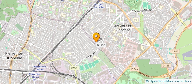 localisation de l'entreprise SCI IOUALALEN à GARGES-LES-GONESSE