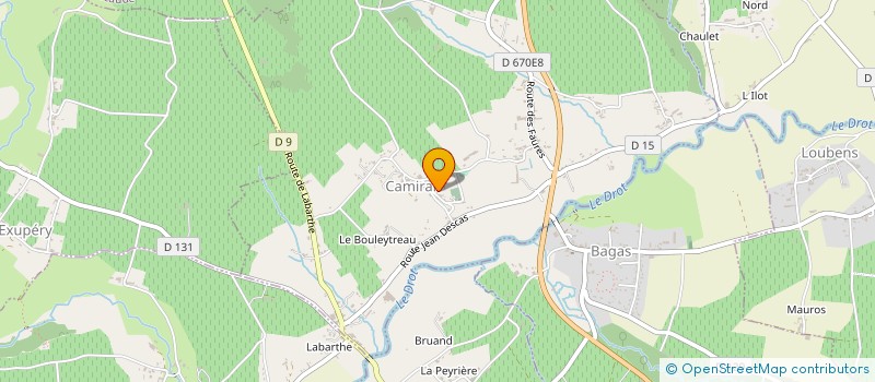 localisation de l'entreprise SCI IPA  BARIE