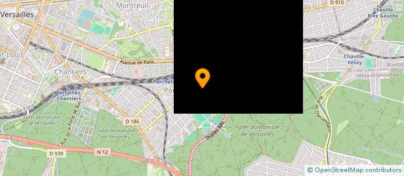 localisation de l'entreprise SCI IPANEMA à VERSAILLES