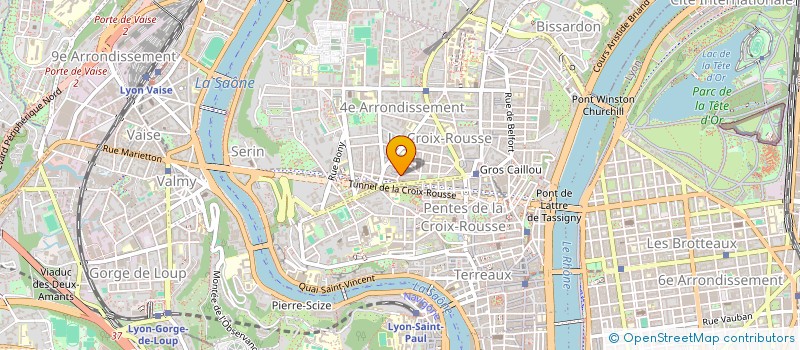 localisation de l'entreprise SCI IPANEMA  LYON