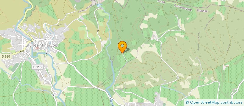 localisation de l'entreprise SCI IPATHONO  VILLENEUVE-MINERVOIS