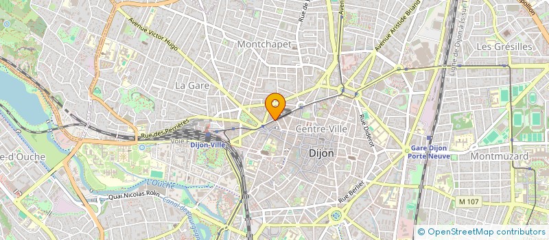 localisation de l'entreprise SCI IPE2F à DIJON