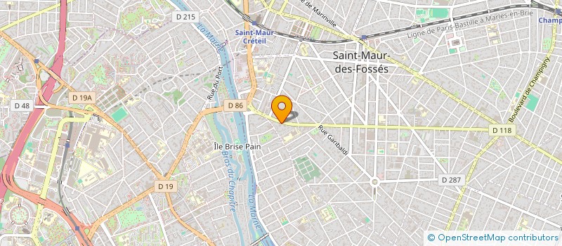 localisation de l'entreprise SCI IPINHOV à SAINT-MAUR-DES-FOSSES