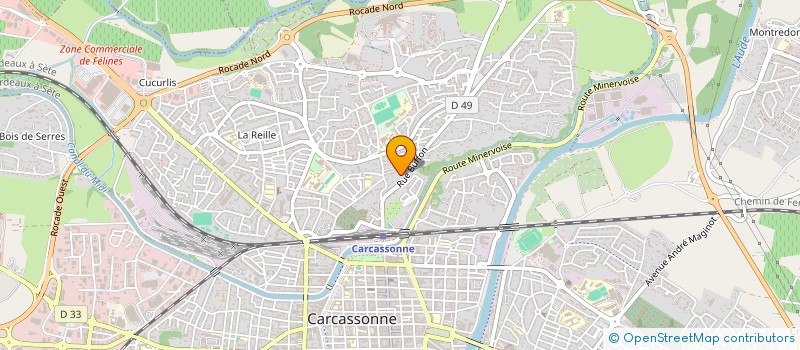 localisation de l'entreprise SCI IPL à CARCASSONNE