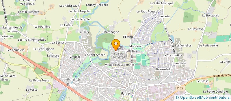 localisation de l'entreprise SCI IPLG IMMO  PACE