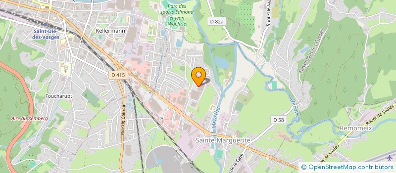 localisation de l'entreprise SCI IPOLE  SAINTE-MARGUERITE