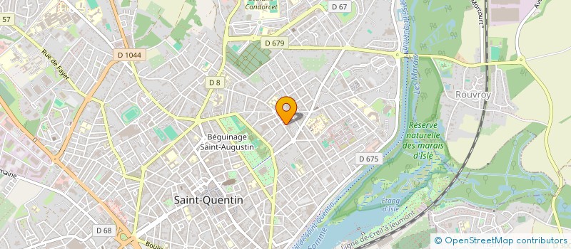 localisation de l'entreprise SCI IPON à SAINT-QUENTIN
