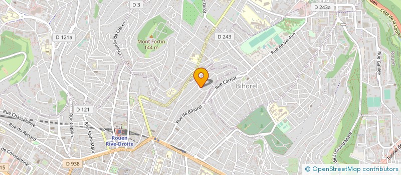 localisation de l'entreprise SCI IPR 63 à ROUEN