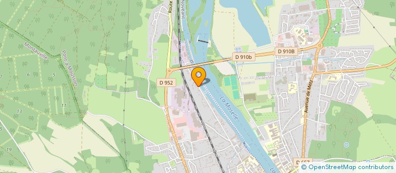 localisation de l'entreprise SCI IPSI  PONT-A-MOUSSON