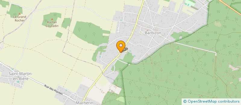 localisation de l'entreprise SCI IQARAT  BARBIZON