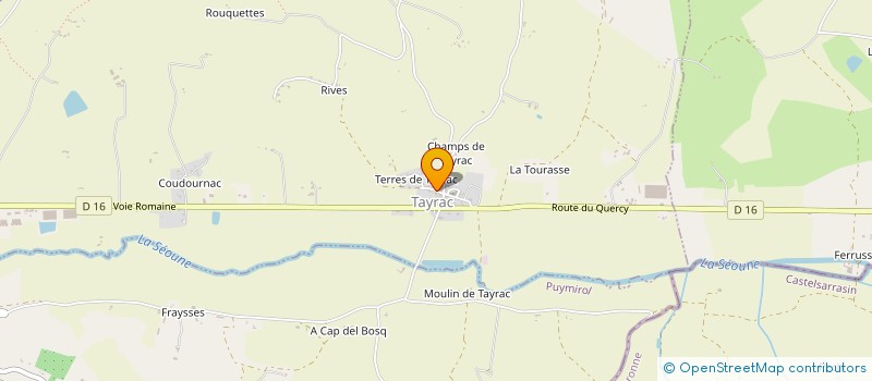 localisation de l'entreprise SCI IRA  TAYRAC