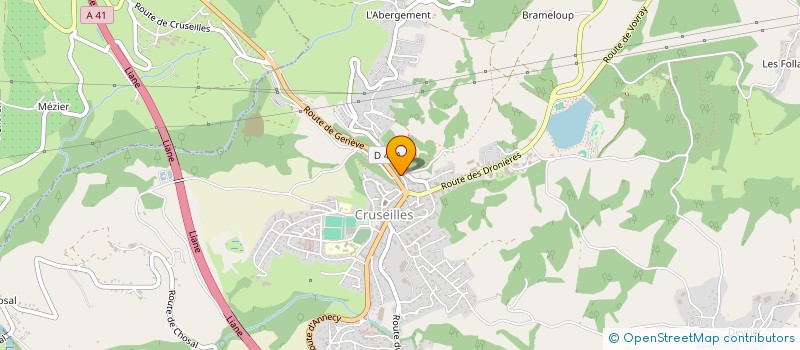 localisation de l'entreprise SCI IRAE  CRUSEILLES