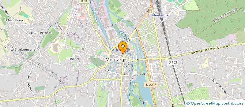 localisation de l'entreprise SCI IRAZTEGIKO ETXEA à MONTARGIS