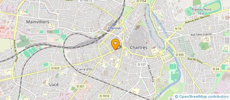 localisation de l'entreprise SCI IRBAC à CHARTRES