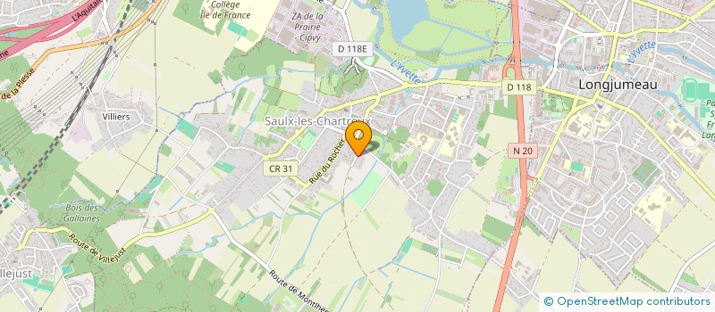 localisation de l'entreprise SCI IRBE  CHAMPLAN