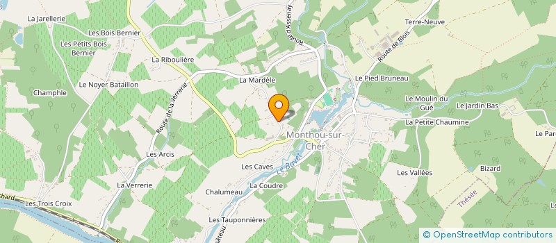 localisation de l'entreprise SCI IRCO  SAINT-JULIEN-DE-CHEDON