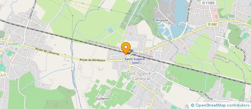 localisation de l'entreprise SCI IRD INVEST  SAINT-SULPICE-ET-CAMEYRAC