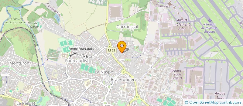localisation de l'entreprise SCI IRENEE à COLOMIERS