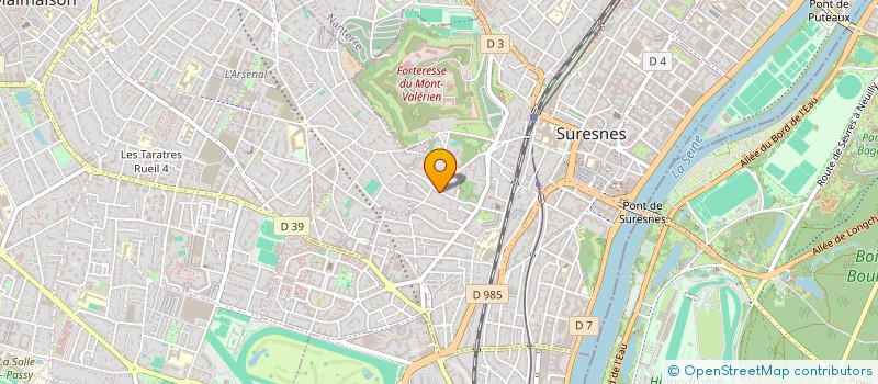 localisation de l'entreprise SCI IRENEE à SURESNES