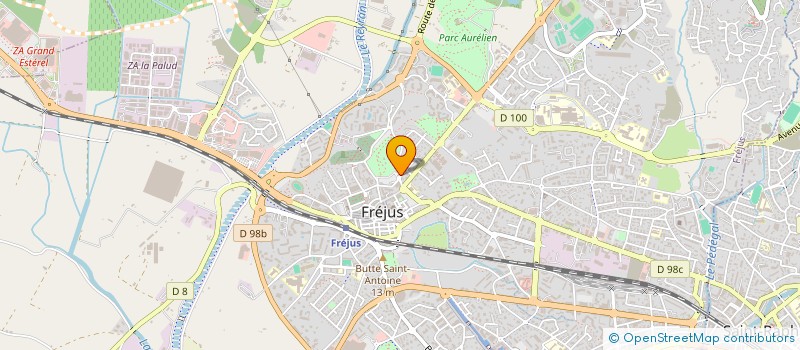 localisation de l'entreprise SCI IRERLA à FREJUS