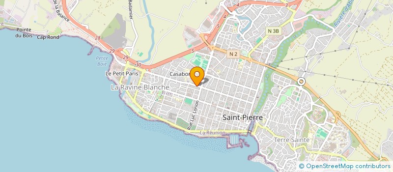 localisation de l'entreprise SCI IRIS à SAINT-PIERRE